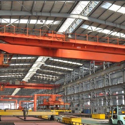 Grue à double poutre à fonctionnement supérieur