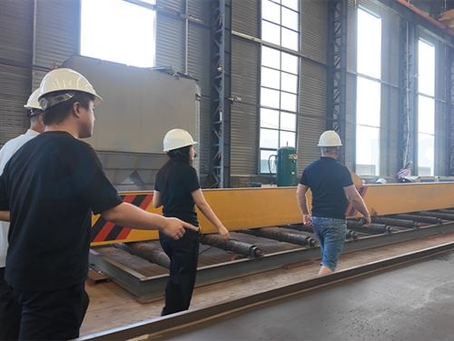 Visite d'usine client en Pologne